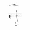 BESCO - Zestaw natryskowy prysznicowy podtynkowy  VARIUM/MODERN I CHROM  SLIM BP-MVI-CH